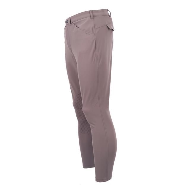 Reithose Rodrigo SD Kniebesatz Silikon Pikeur Grau
