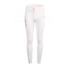 Reithose Rosegold Kniebesatz Silikon Rebel by Montar Weiß