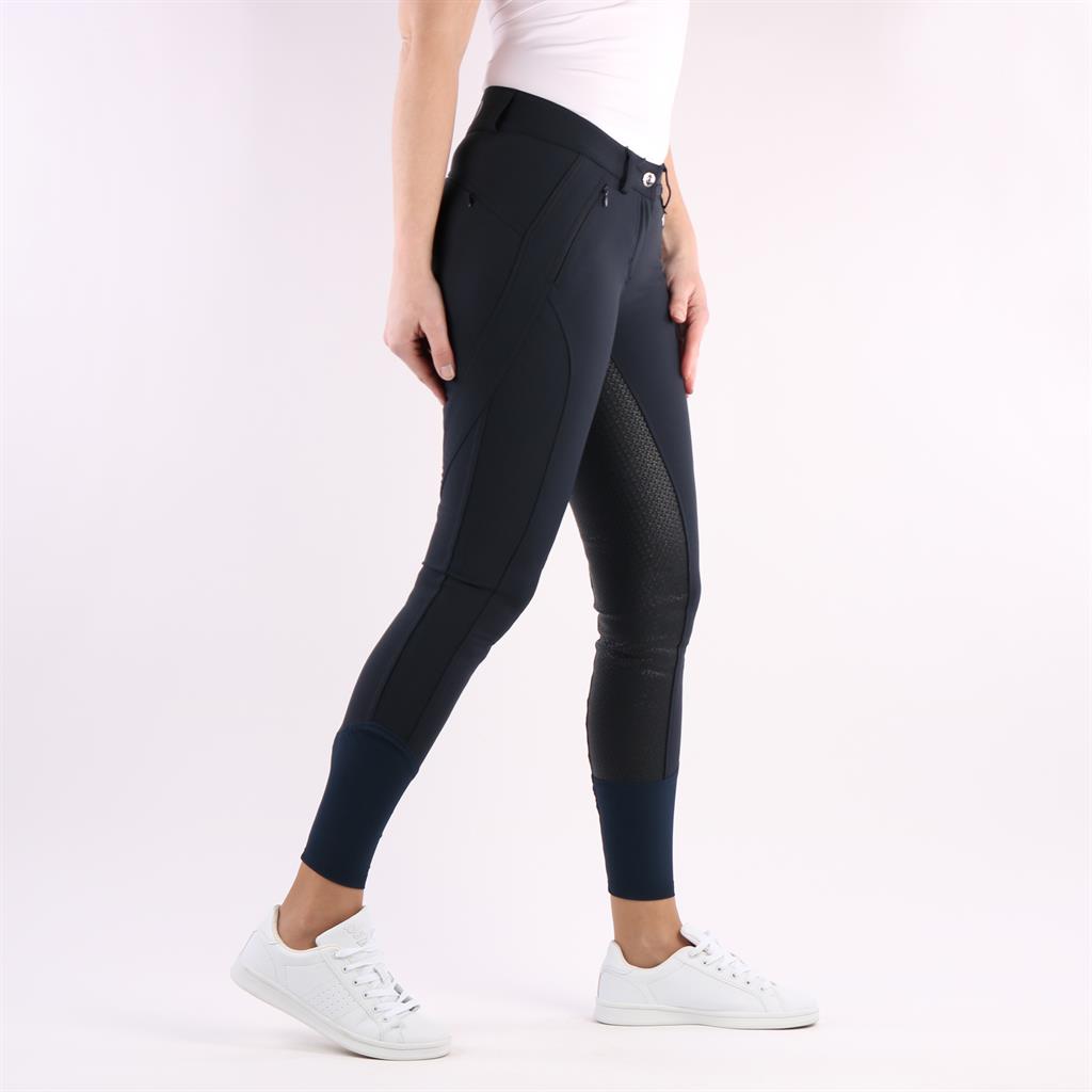 Reithose HV Polo Sonia Vollbesatz Silikon navy und weiß UVP 119,95€ 