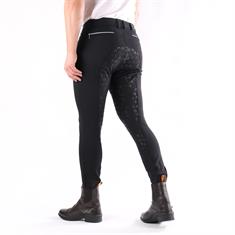 Reithose Victor Men Vollbesatz Silikon Easy Rider Schwarz