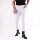 Reithose Victor Men Vollbesatz Silikon Easy Rider Weiß