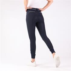 Reithose Young Rider Vollbesatz Silikon LeMieux Blau