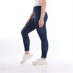 Reitleggings 3.0 Vollbesatz Silikon Paardenpraat by EJ Dunkelblau