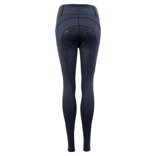 Reitleggings 3C Vollbesatz Silikon ANKY Dunkelblau