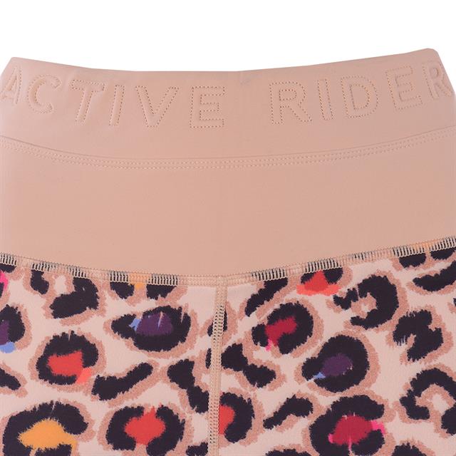 Reitleggings AR24208 Vollbesatz Silikon Active Rider Hellbraun