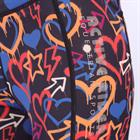 Reitleggings AR24209 Vollbesatz Silikon Active Rider Schwarz