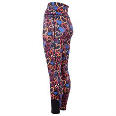 Reitleggings AR24209 Vollbesatz Silikon Active Rider Schwarz