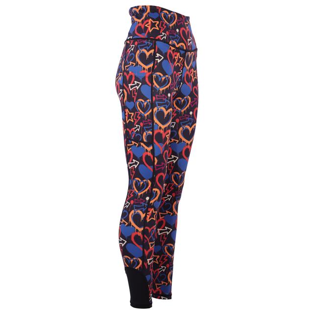 Reitleggings AR24209 Vollbesatz Silikon Active Rider Schwarz