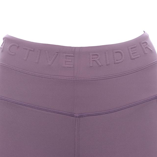 Reitleggings Ar25300 Vollbesatz Silikon Active Rider Lila
