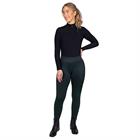 Reitleggings Avelie Vollbesatz Silikon QHP Dunkelgrün