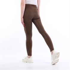 Reitleggings Base Kids Vollbesatz Silikon Epplejeck Braun