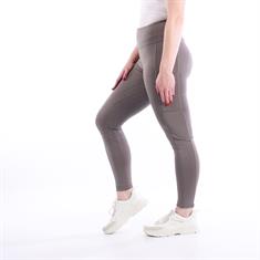 Reitleggings Base Vollbesatz Silikon Epplejeck Grau