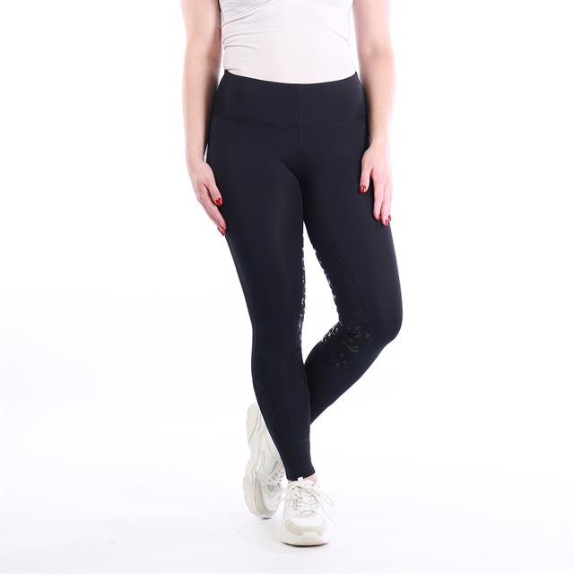 Reitleggings Basic Vollbesatz Silikon Barato Dunkelblau