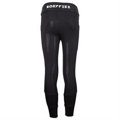 Reitleggings BNio Kids Vollbesatz Silikon Boeffies Schwarz