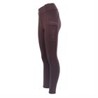 Reitleggings Brushed Vollbesatz Silikon Rebel By Montar Braun
