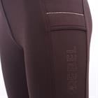 Reitleggings Brushed Vollbesatz Silikon Rebel By Montar Braun