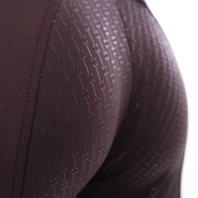 Reitleggings Brushed Vollbesatz Silikon Rebel By Montar Braun