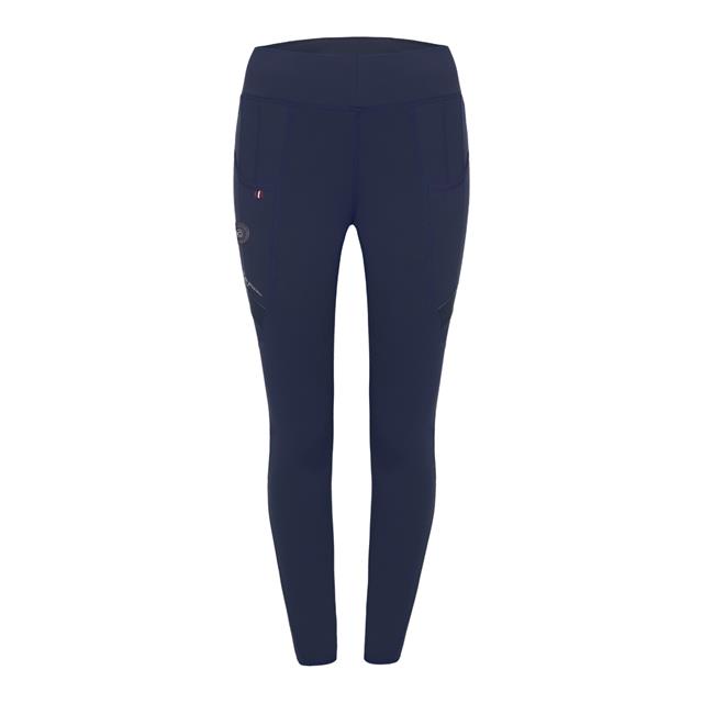 Reitleggings CAVALLin Vollbesatz Silikon Cavallo Dunkelblau