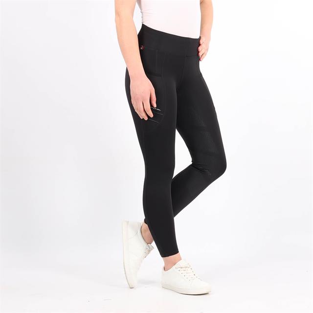Reitleggings CAVALLin Vollbesatz Silikon Cavallo Schwarz
