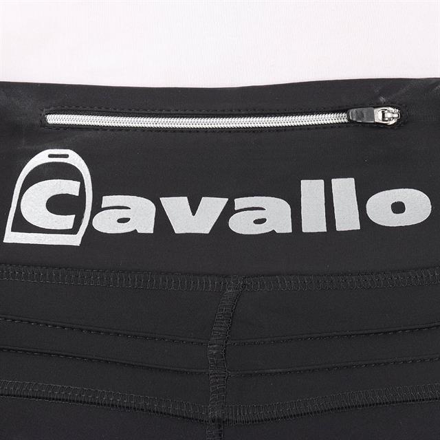 Reitleggings CAVALLin Vollbesatz Silikon Cavallo Schwarz