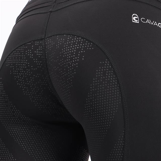 Reitleggings CAVALLin Vollbesatz Silikon Cavallo Schwarz