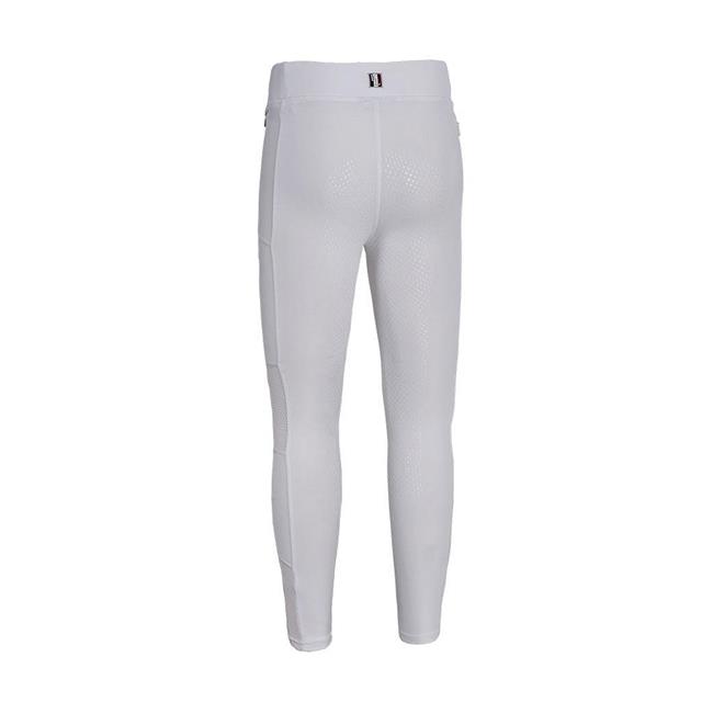 Reitleggings Classic Kemmie Kids Vollbesatz Silikon Kingsland Weiß