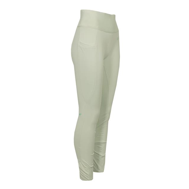 Reitleggings Cycle Four Vollbesatz Silikon ROAN Hellgrün