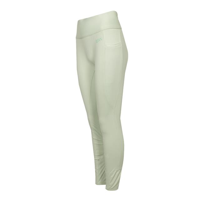 Reitleggings Cycle Four Vollbesatz Silikon ROAN Hellgrün