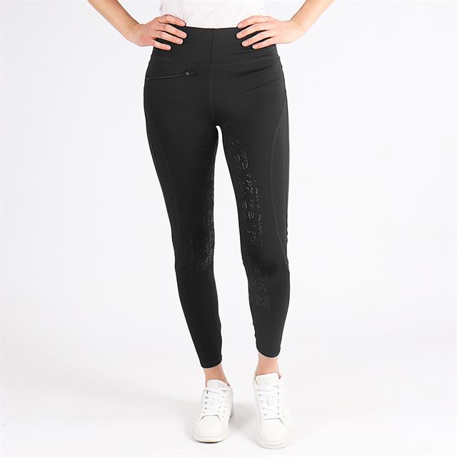 Reitleggings Dietse Kids Vollbesatz Silikon Easy Rider Schwarz