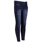 Reitleggings Diva Violet Denim Vollbesatz Silikon Kinder Harry's Horse Denim