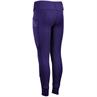 Reitleggings Diva Violet Vollbesatz Silikon Kinder Harry's Horse Dunkellila
