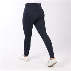 Reitleggings Eden Winter Vollbesatz Silikon Montar Dunkelblau