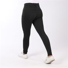 Reitleggings Eden Winter Vollbesatz Silikon Montar Schwarz