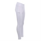 Reitleggings EJCompetition Kinder Vollbesatz Silikon Epplejeck Weiß