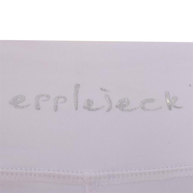 Reitleggings EJCompetition Kinder Vollbesatz Silikon Epplejeck Weiß