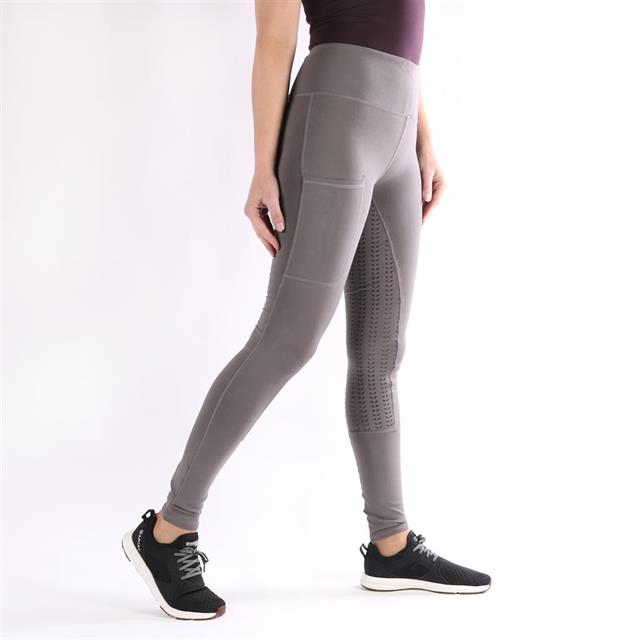 Reitleggings EJillustris Vollbesatz Silikon Epplejeck Grau