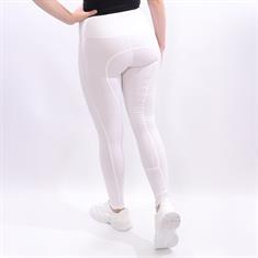 Reitleggings EJillustris Vollbesatz Silikon Epplejeck Weiß