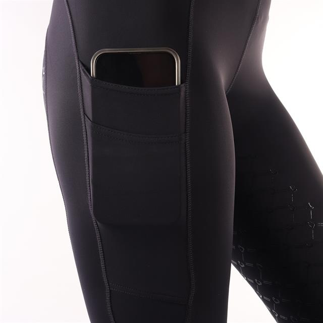 Reitleggings EJphebe Vollbesatz Silikon Epplejeck Dunkelblau