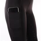 Reitleggings EJphebe Vollbesatz Silikon Epplejeck Schwarz