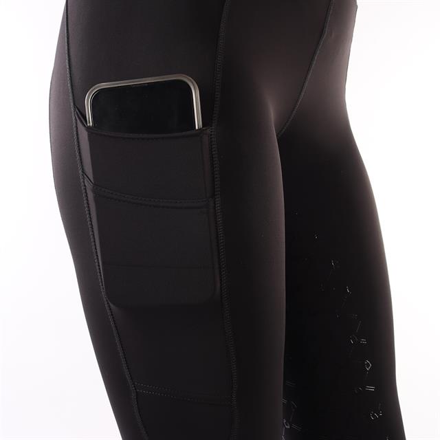 Reitleggings EJphebe Vollbesatz Silikon Epplejeck Schwarz