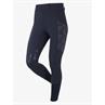 Reitleggings Eleanor Reflective Kniebesatz Silikon LeMieux Dunkelblau