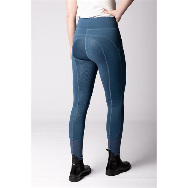 Reitleggings Equitight Avatar Vollbesatz Silikon Kids Harry's Horse Blau