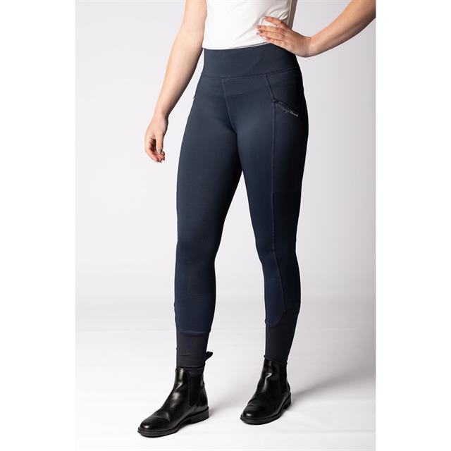 Reitleggings Equitight Avatar Vollbesatz Silikon Kids Harry's Horse Dunkelblau
