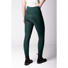 Reitleggings Equitight Avatar Vollbesatz Silikon Kids Harry's Horse Dunkelgrün