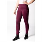 Reitleggings Equitight Avatar Vollbesatz Silikon Kids Harry's Horse Dunkelrot
