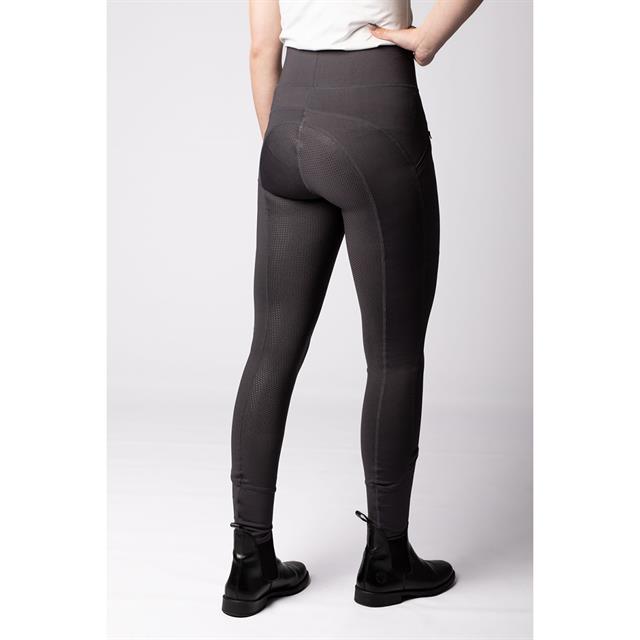 Reitleggings Equitight Avatar Vollbesatz Silikon Kids Harry's Horse Grau