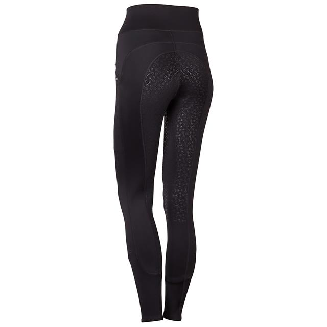 Reitleggings Equitight Avatar Vollbesatz Silikon Kids Harry's Horse Schwarz
