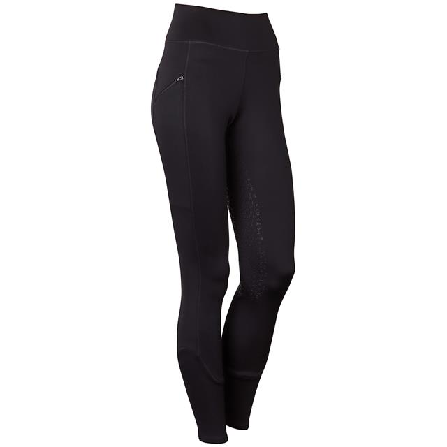 Reitleggings Equitight Avatar Vollbesatz Silikon Kids Harry's Horse Schwarz