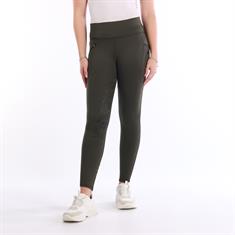 Reitleggings ERDietse Kids Vollbesatz Silikon Easy Rider Dunkelgrün