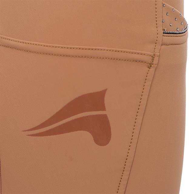 Reitleggings ERMaxima Vollbesatz Silikon Easy Rider Beige